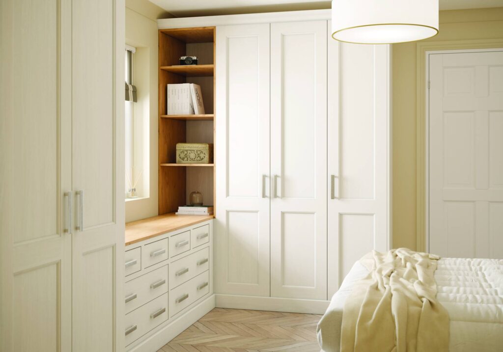 Chapter Bedroom Furniture in Porcelain and Oak