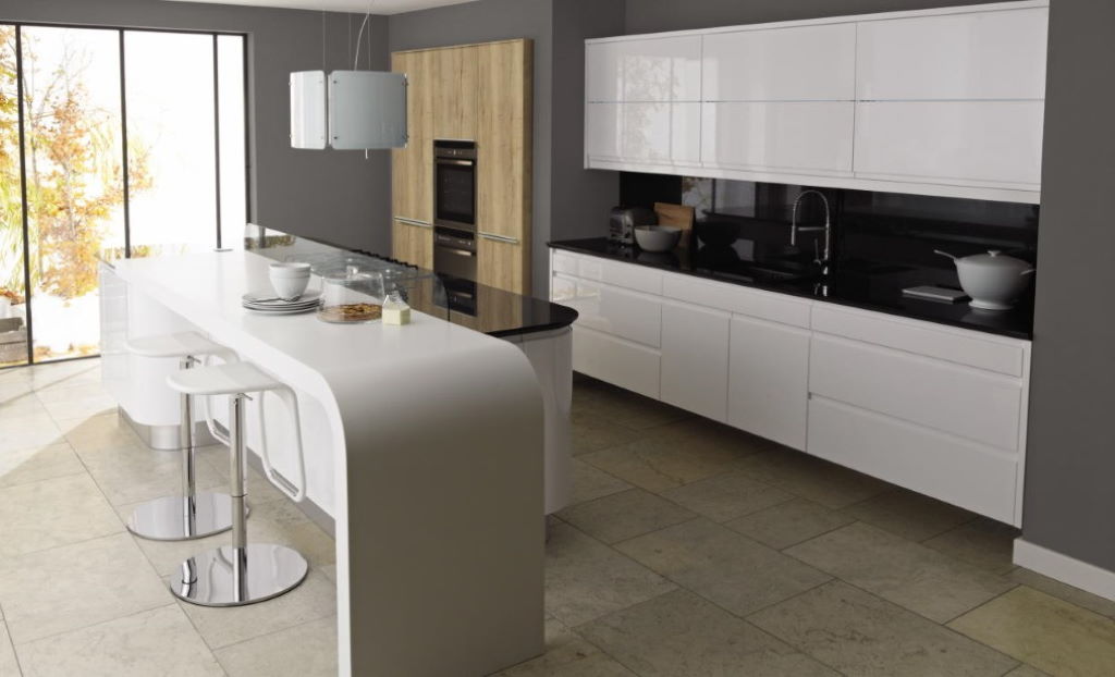 Remo Kitchen in Gloss White