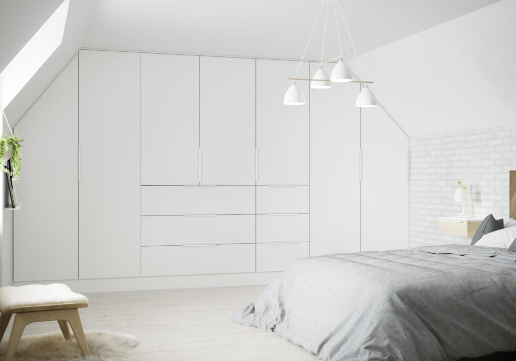 Unity Bedroom in Supermatt White